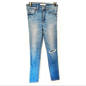 Abercrombie and Fitch high-waisted skinny
